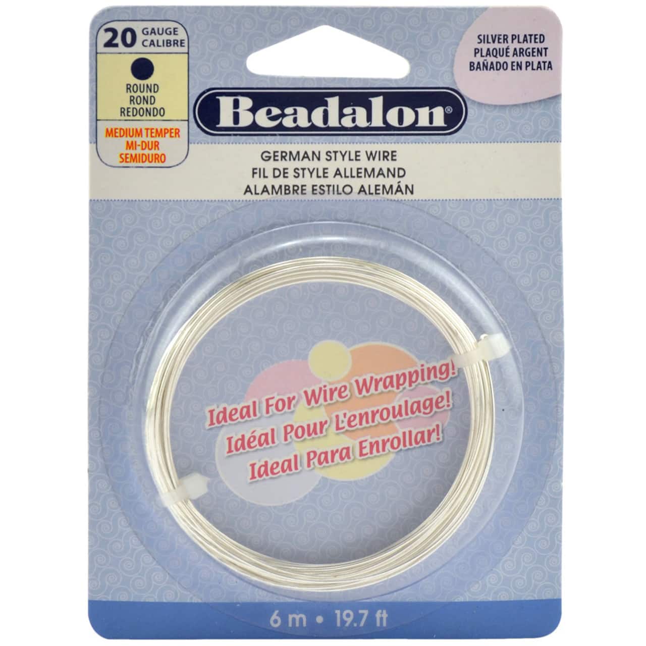 9 Pack: Beadalon® 20 Gauge Round German Style Wire